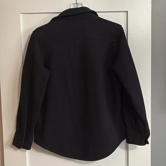 *BLACK* TNA Cozy Boyfriend Shirt - Picture 8 of 13